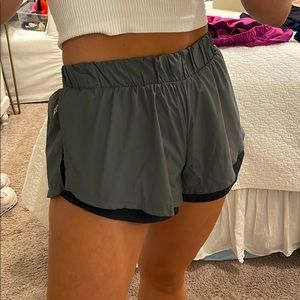 free people run for it shorts